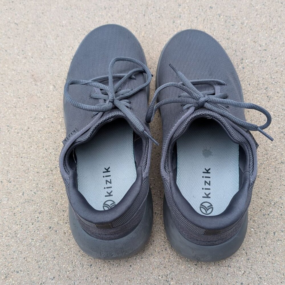 KIZIK: Men's gray older-model NO-HANDS slip-ons (older model), sz10, light wear